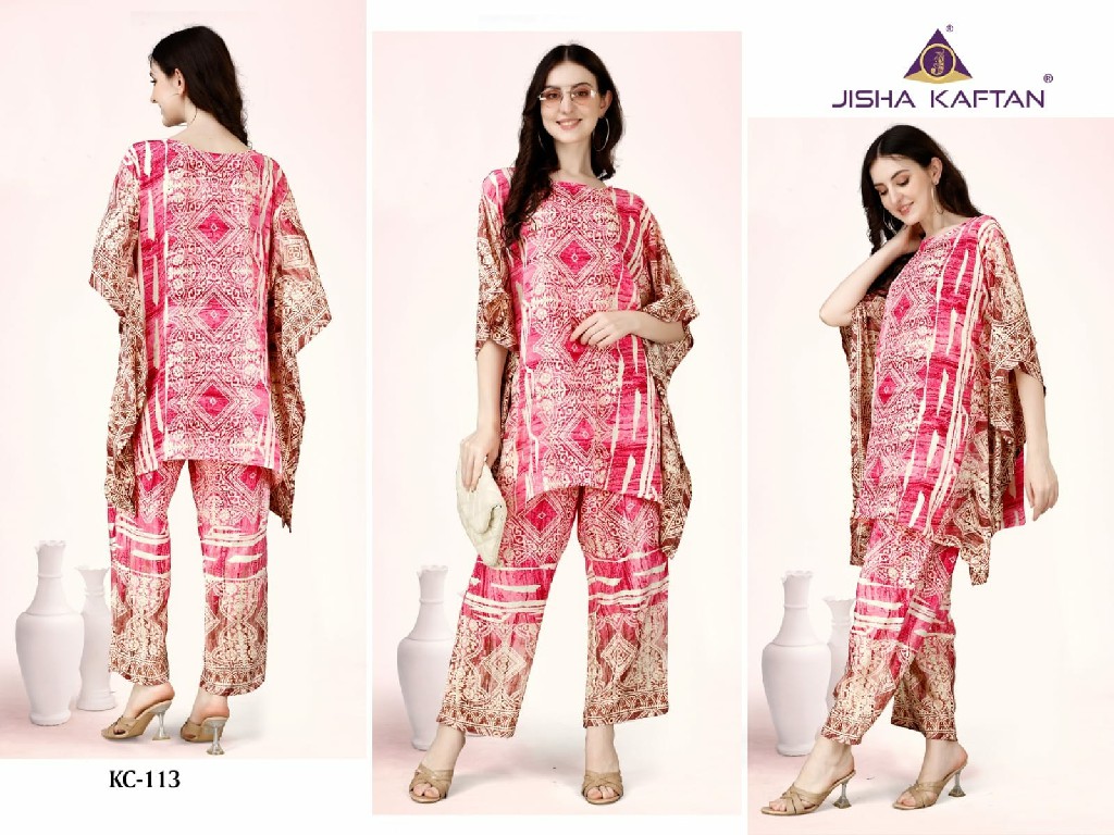 Jelite Jisha Kaftan Co-Ord Set Vol-2 Wholesale Kaftan Cord Sets