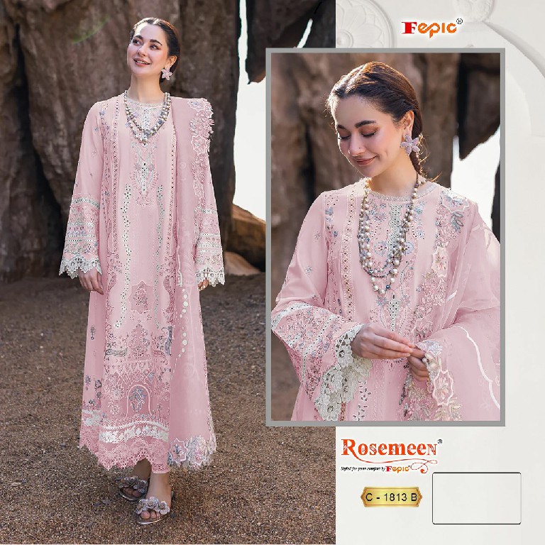 Fepic Rosemeen C-1813 Wholesale Indian Pakistani Concept Suits