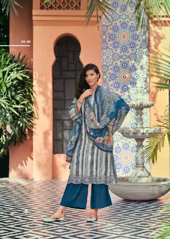 Varsha Onsara Wholesale Cotton Linen With Embroidery Salwar Suits