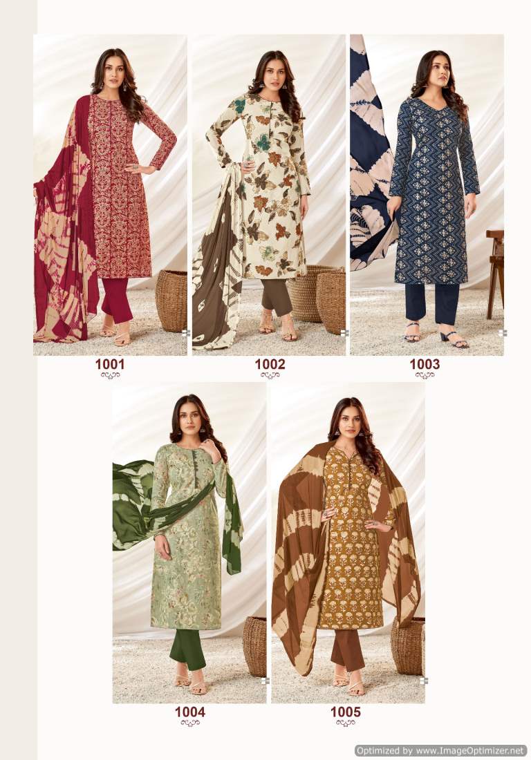 Suryajyoti Siya Vol-1 Wholesale Pure Cambric Cotton Dress Material