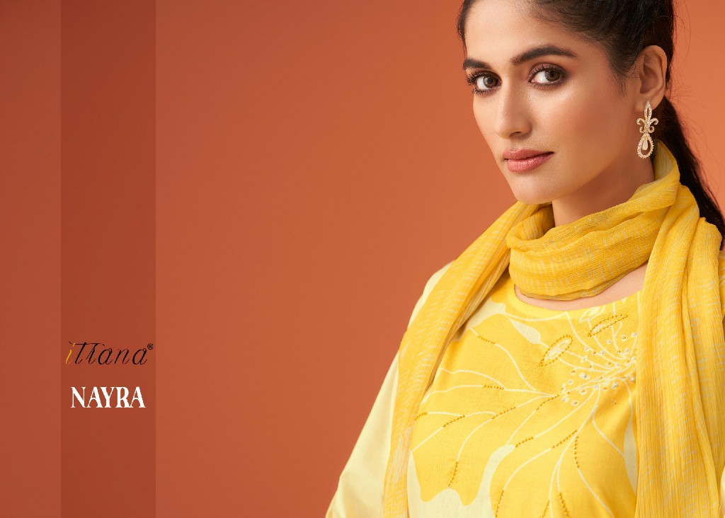 Itrana Nayra Wholesale Pure Cotton With Handwork Salwar Suits