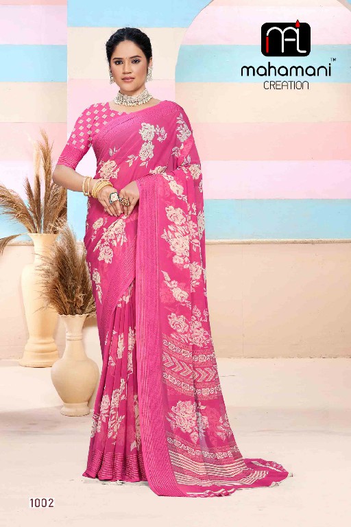 Mahamani Jaya Vol-2 Wholesale Weightless Sarees