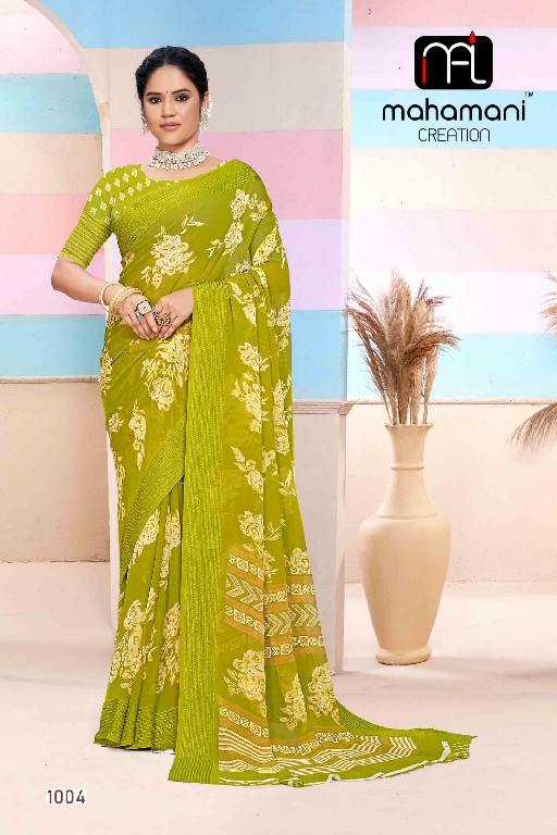 Mahamani Jaya Vol-2 Wholesale Weightless Sarees