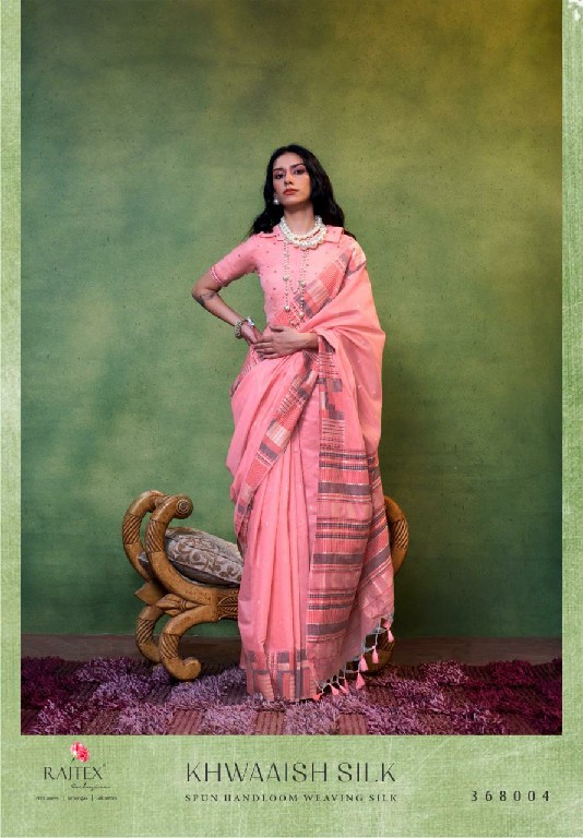 Rajtex Khwaaish Silk Wholesale Spun Handwoven Party Wear Sarees