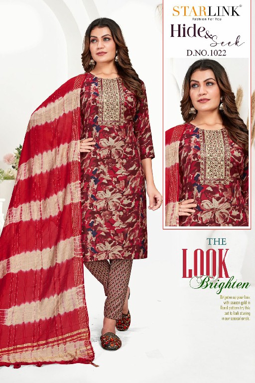 Starlink Hide And Seek Wholesale Readymade Three Piece Suits Combo