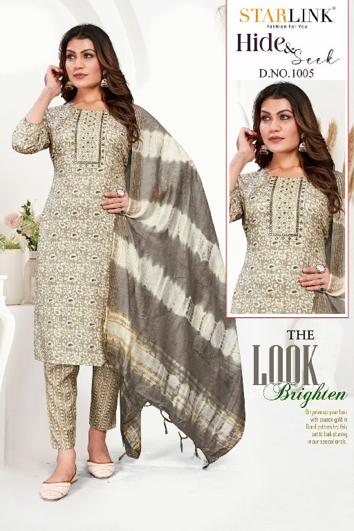 Starlink Hide And Seek Wholesale Readymade Three Piece Suits Combo