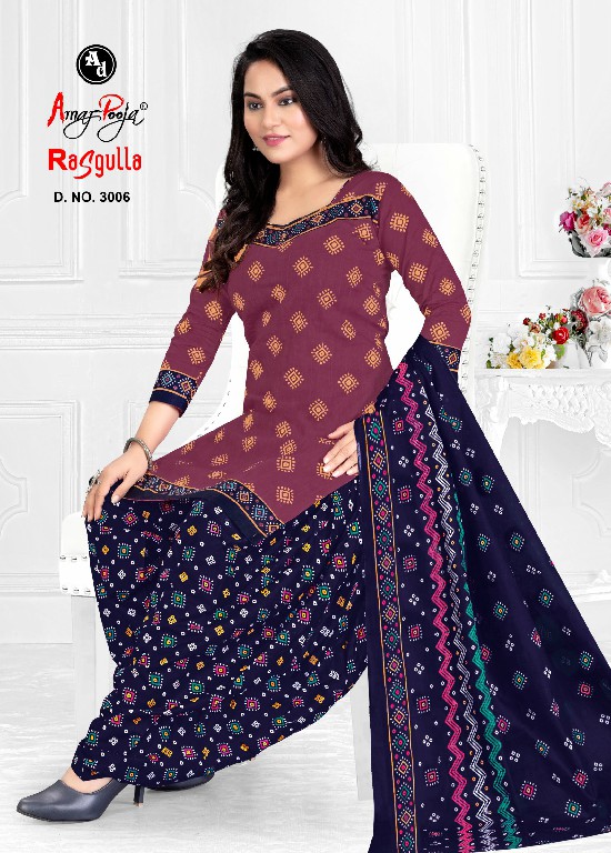 Amar Pooja Rasgulla Vol-3 Wholesale Pure Cotton Printed Dress Material