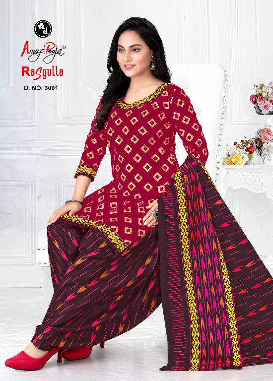 Amar Pooja Rasgulla Vol-3 Wholesale Pure Cotton Printed Dress Material