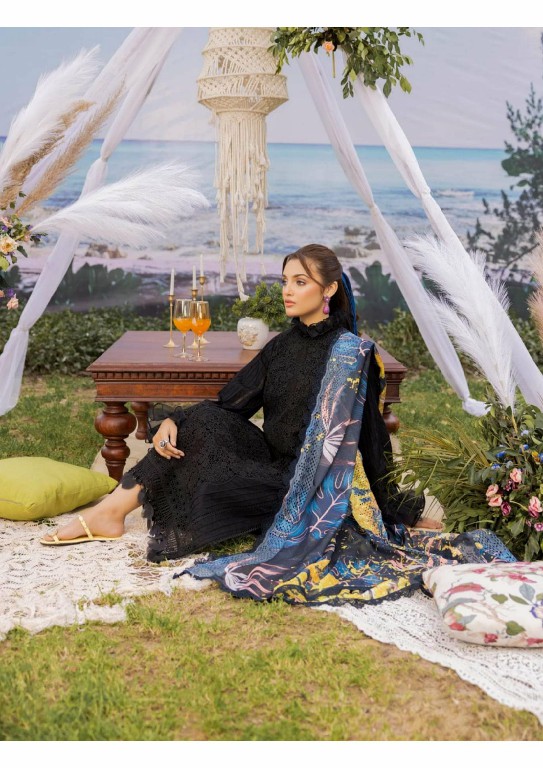 Adans Libas Irha Zia Schiffli Lawn Capter Vol-2 2024 Pakistani Salwar Suits