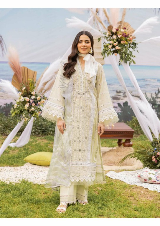 Adans Libas Irha Zia Schiffli Lawn Capter Vol-2 2024 Pakistani Salwar Suits