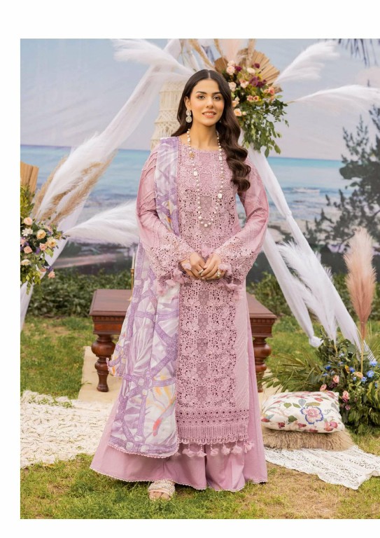 Adans Libas Irha Zia Schiffli Lawn Capter Vol-2 2024 Pakistani Salwar Suits