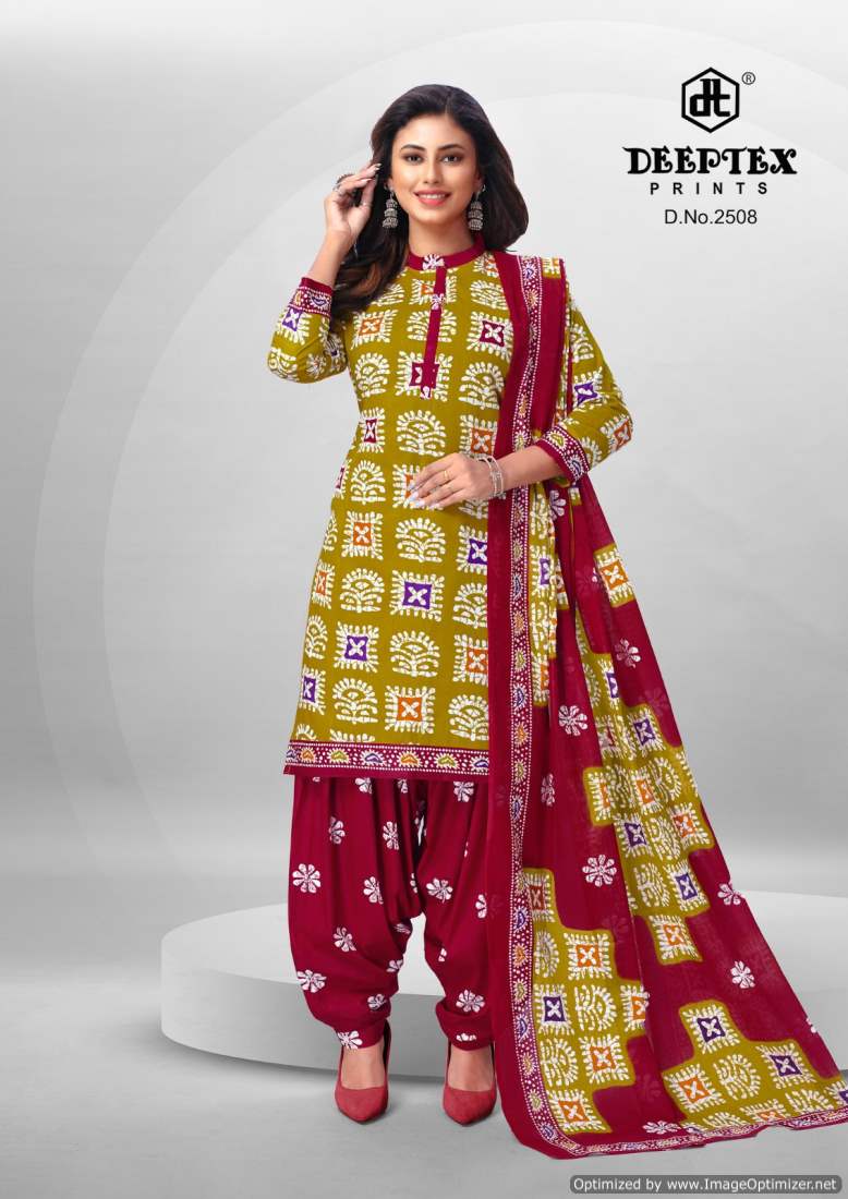Deeptex Batik Plus Vol-25 Wholesale Pure Cotton Printed Dress Material