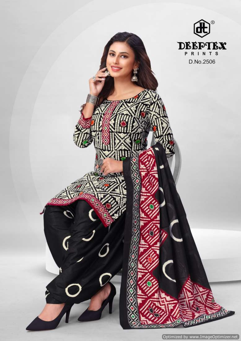 Deeptex Batik Plus Vol-25 Wholesale Pure Cotton Printed Dress Material