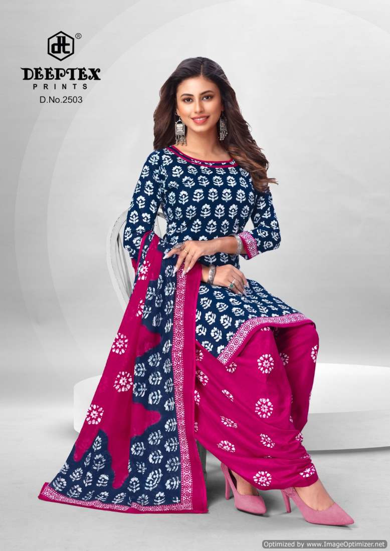 Deeptex Batik Plus Vol-25 Wholesale Pure Cotton Printed Dress Material