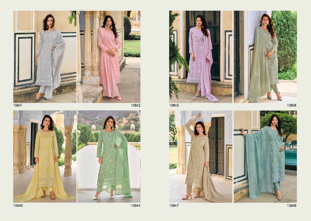 IBIZA SIMAYAA NEW PAKISTANI STYLE LAWN COTTON UNSTITCH SALWAR KAMEEZ