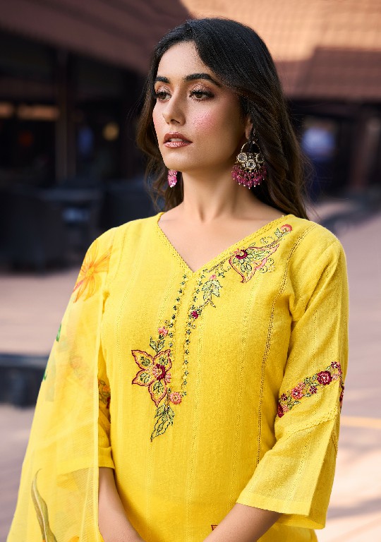 Lady Leela Summer Trends Wholesale Readymade Kurti With Pant And Dupatta