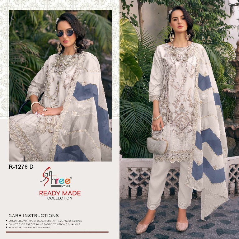 Shree Fabs R-1276 Wholesale Readymade Indian Pakistani Suits