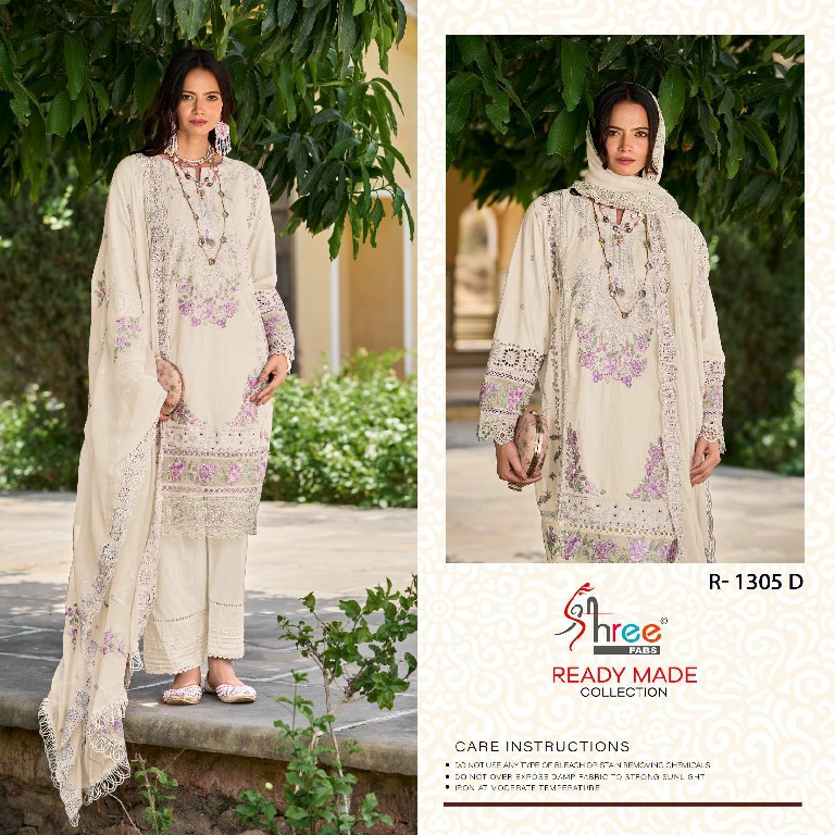 Shree Fabs R-1305 Wholesale Readymade Indian Pakistani Salwar Suits