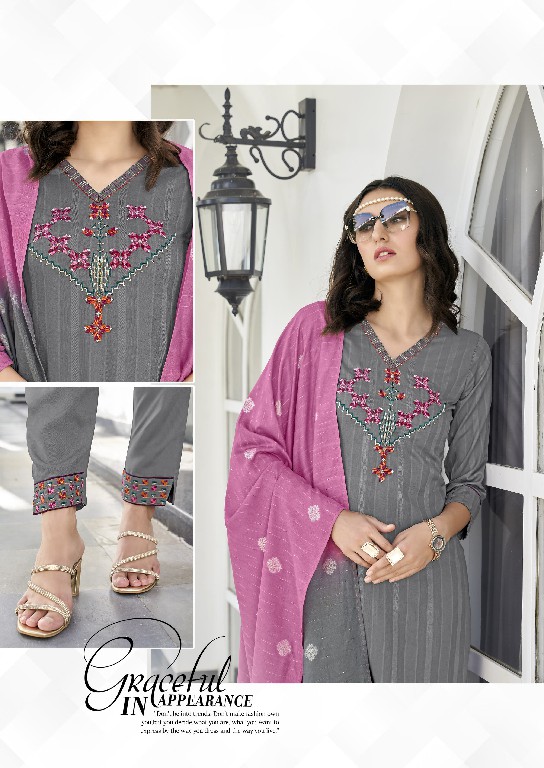 OPEL VOL 4 BY KARISSA FANCY CLASSY LOOK READYMADE 3PCS SUITS