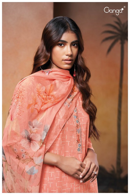 Ganga Taytum S2480 Wholesale Premium Cotton With Embroidery Salwar Suits