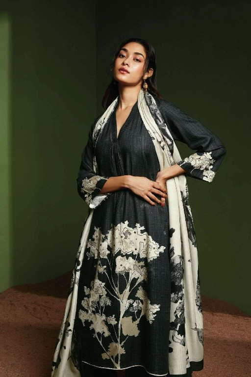 Ganga Anisha Wholesale Premium Bemberg Silk With Hand Work Salwar Suits