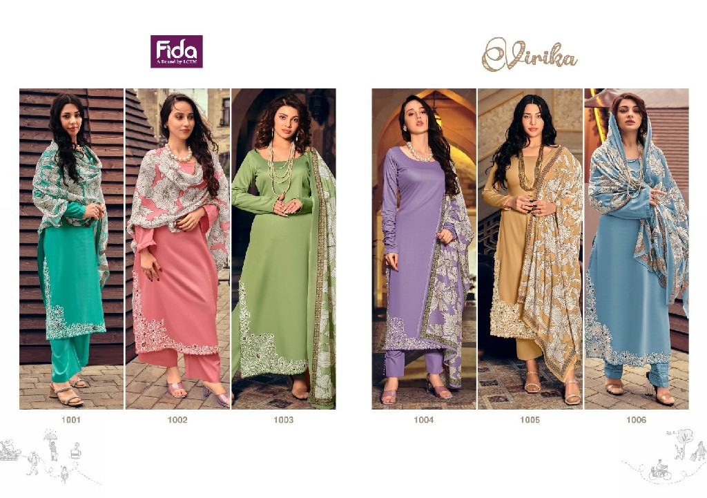 Fida Virika Wholesale Indian Salwar Suits