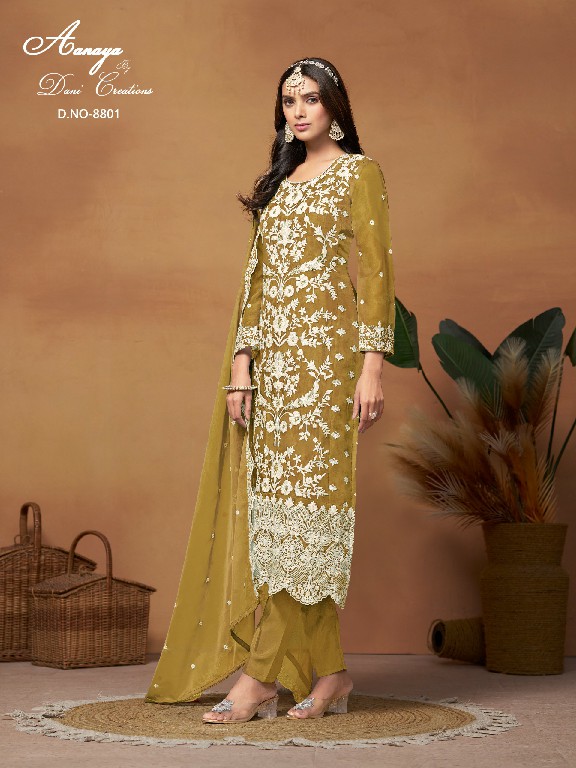 TWISHA AANAYA VOL 188 SOFT ORGANZA FANCY LADIES SUITS