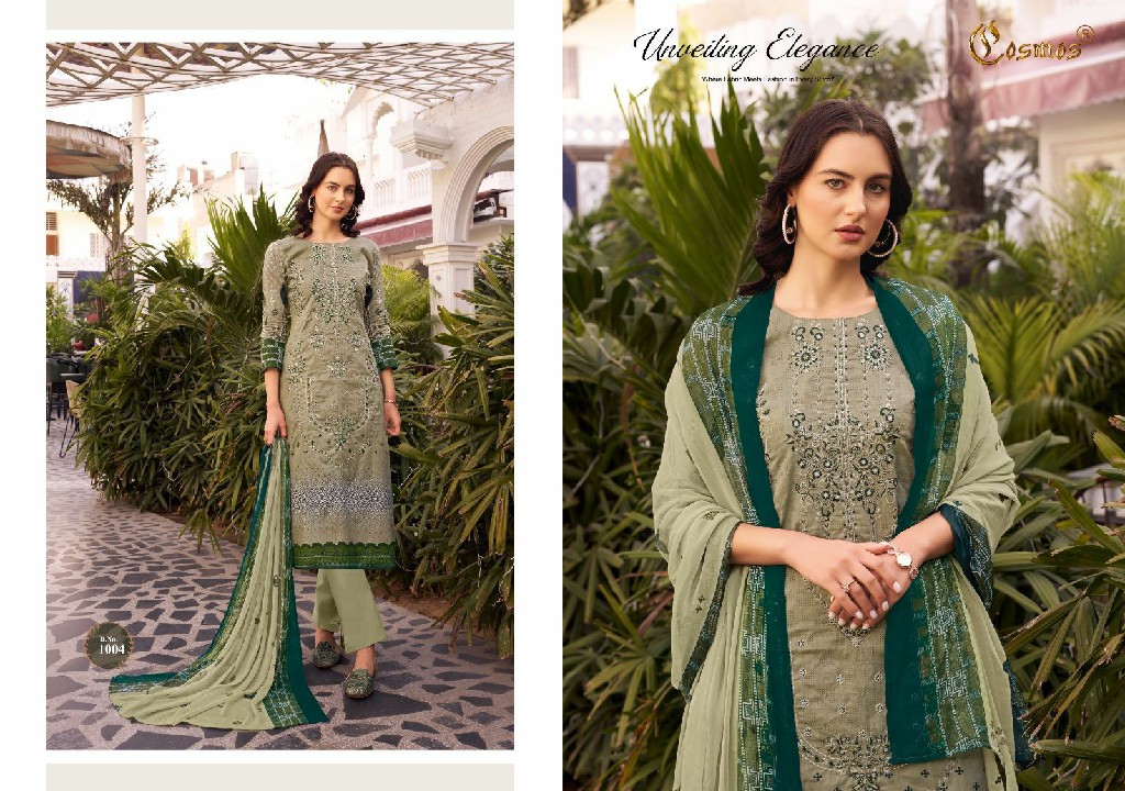 Cosmos Noor Premium Embroidered Vol-1 Wholesale Pakistani Concept Dress Material