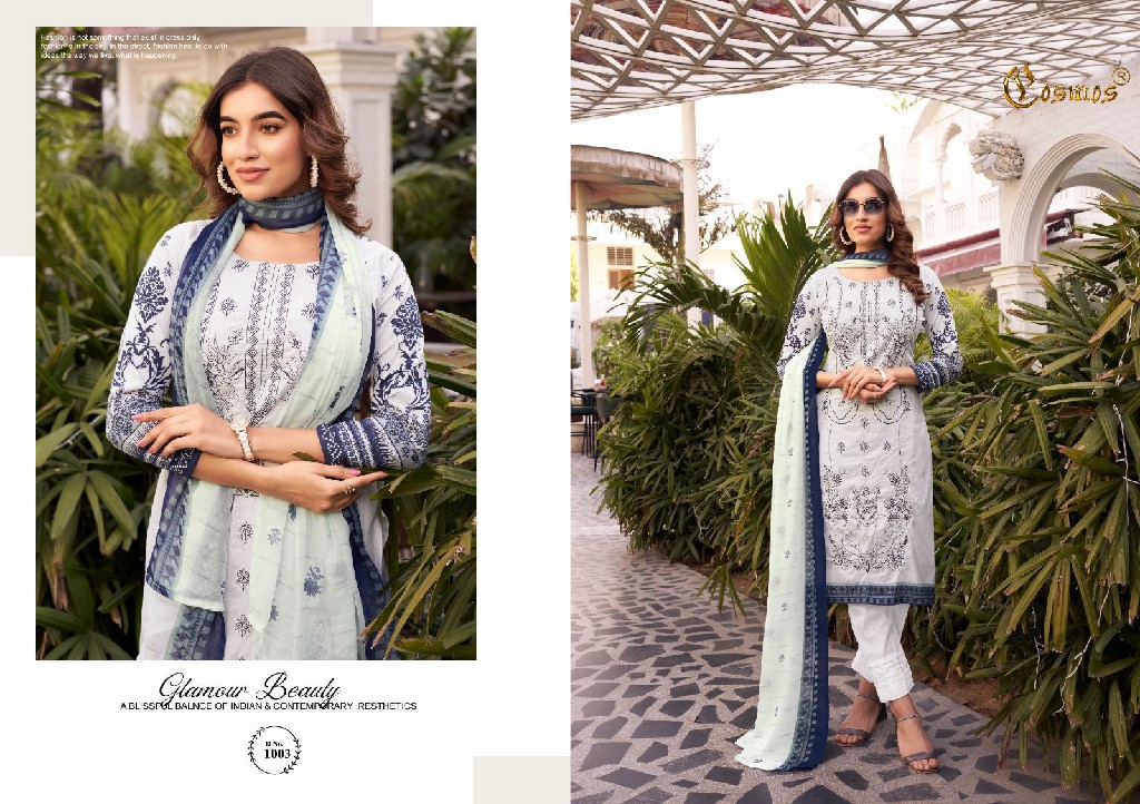 Cosmos Noor Premium Embroidered Vol-1 Wholesale Pakistani Concept Dress Material