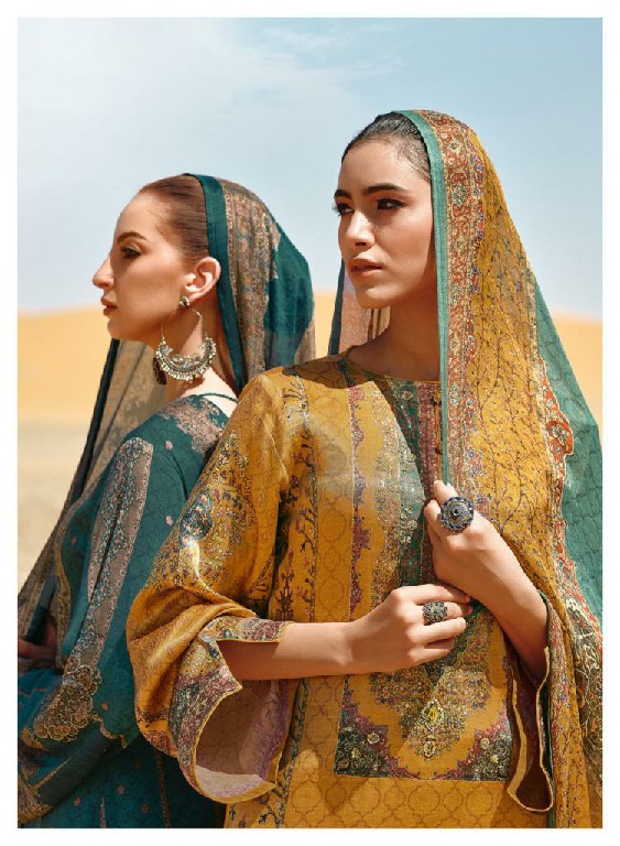 Varsha The Tabriz Wholesale Modal Satin Silk With Handwork Salwar Suits