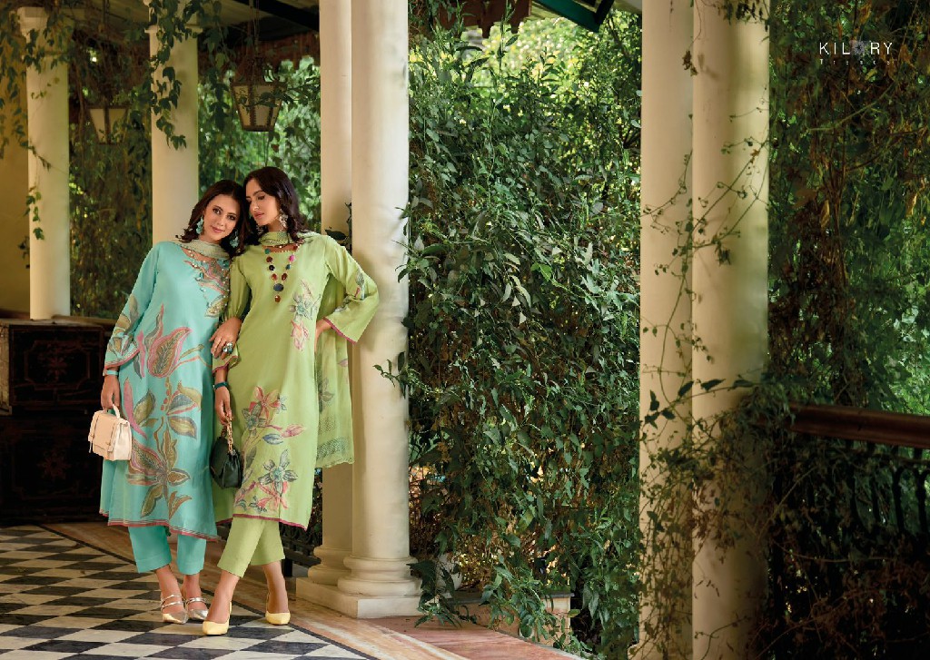 SUMMER SHINE BY KILORY TRENDZ HIT DESIGN LAWN COTTON PAKISTANI SALWAR SUIT