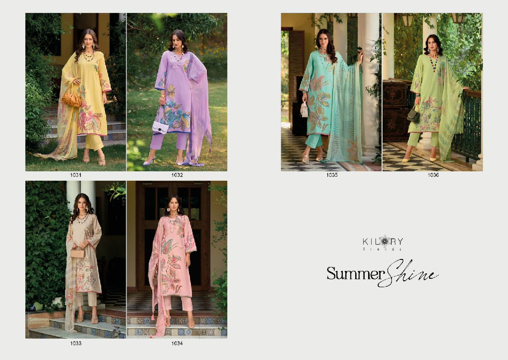 SUMMER SHINE BY KILORY TRENDZ HIT DESIGN LAWN COTTON PAKISTANI SALWAR SUIT