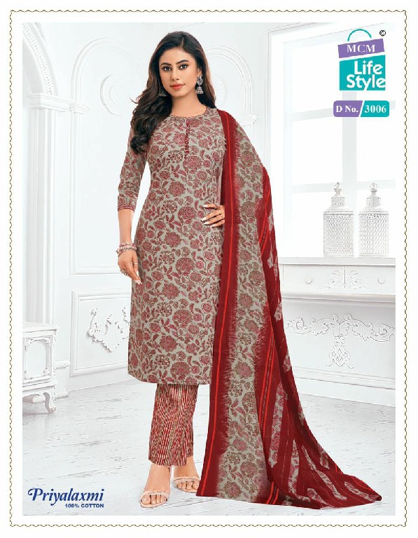 MCM Priyalaxmi Vol-30 Wholesale Pure Cotton Printed Dress Material