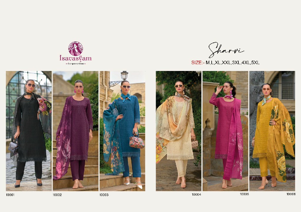 Isavasyam Sharvi Wholesale Readymade Three Piece Salwar Suits