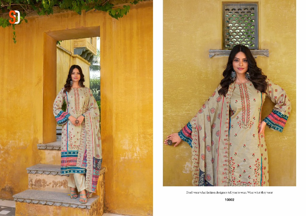 Shraddha Bin Saeed Lawn Collection Vol-10 Wholesale Indian Pakistani Suits