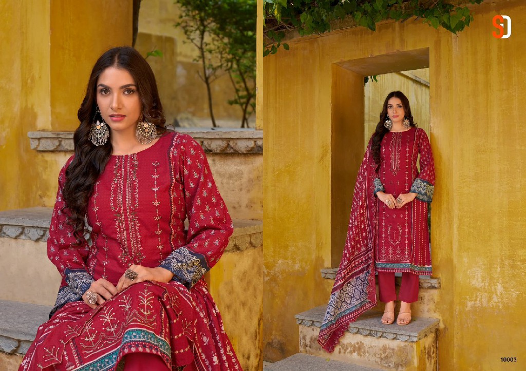 Shraddha Bin Saeed Lawn Collection Vol-10 Wholesale Indian Pakistani Suits