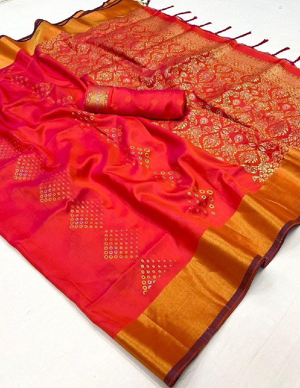 Rajtex Soft Silk Wholesale Handloom Weaving Silk Party Wear Sarees