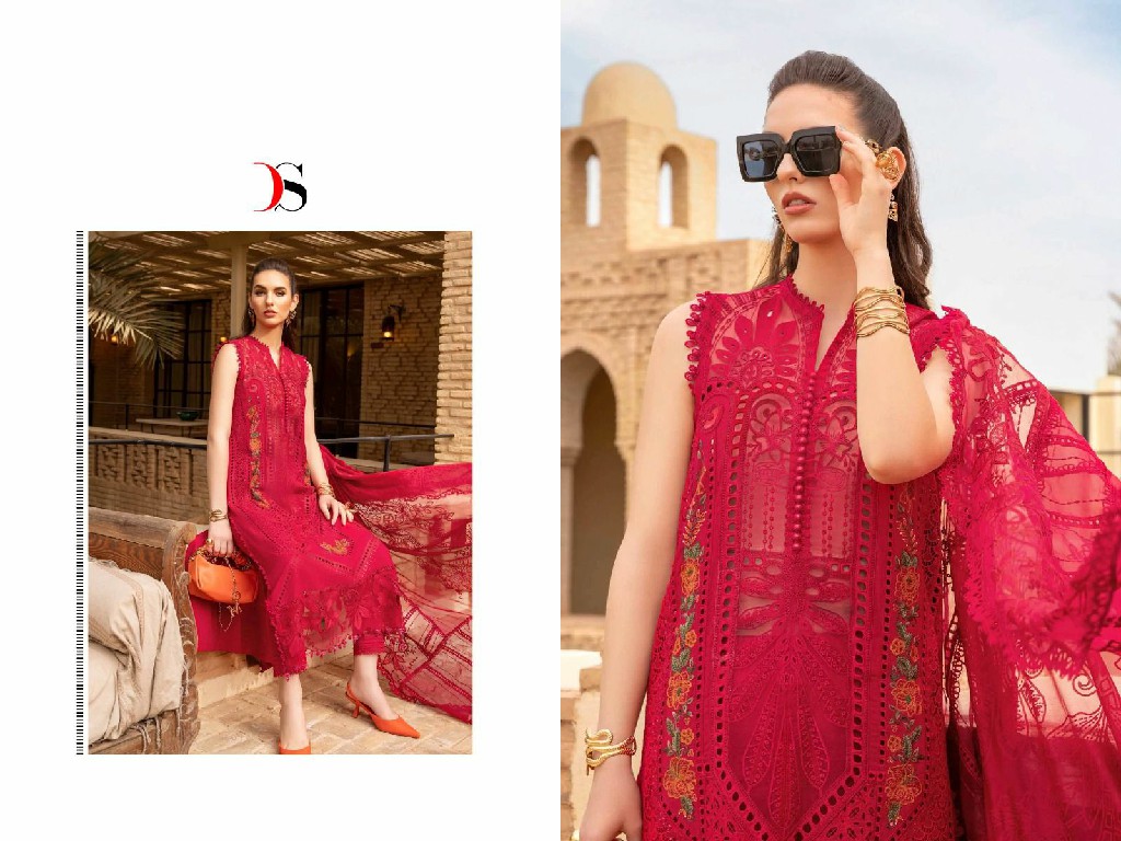 MARIA B VOYAGE LAWN 24 VOL-2 BY DEEPSY SUITS DESIGNER PURE COTTON STYLISH PAKISTANI SALWAR KAMEEZ