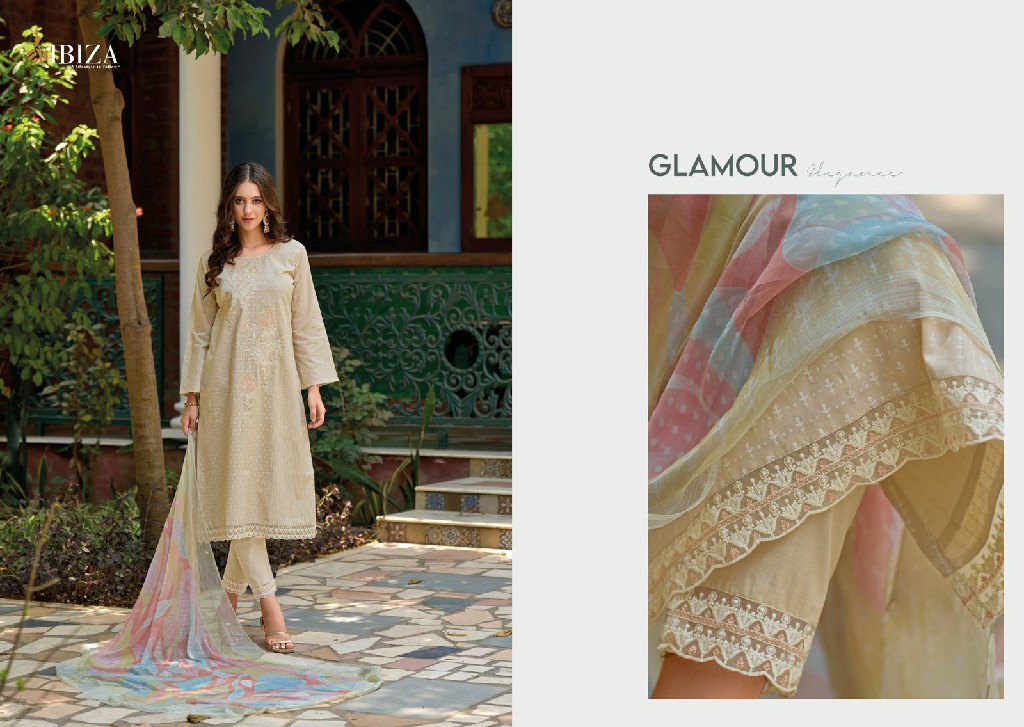 Ibiza Gucci Wholesale Pure Lawn With Embroidery Work Straight Suits