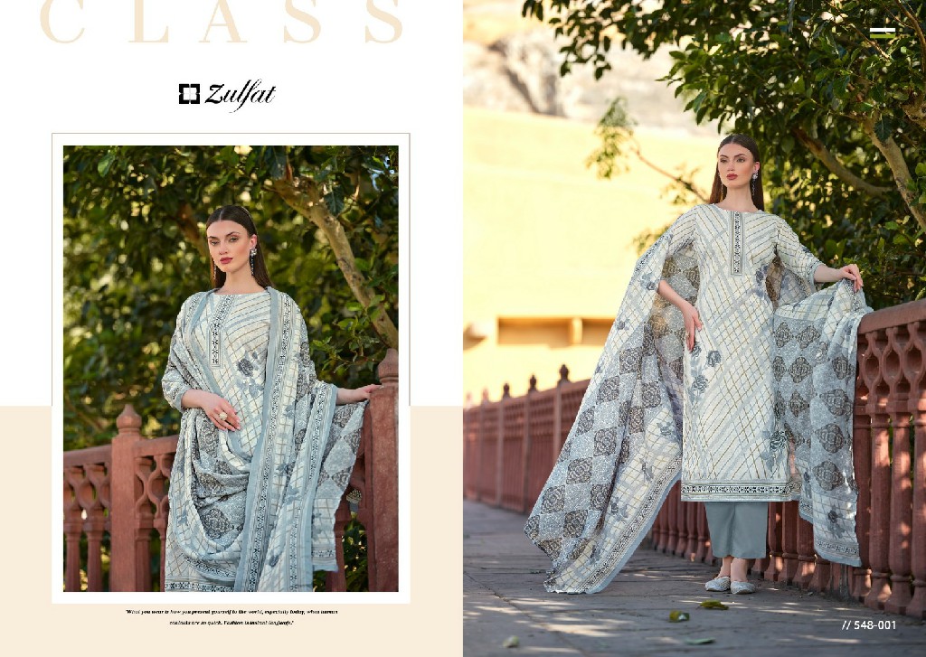 FARHANA VOL 6 BY ZULFAT COMFORTABLE COTTON PAKISTANI SALWAR SUIT DRESS MATERIAL