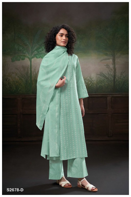 Ganga Shivika S2678 Wholesale Premium Cotton Printed Salwar Suits