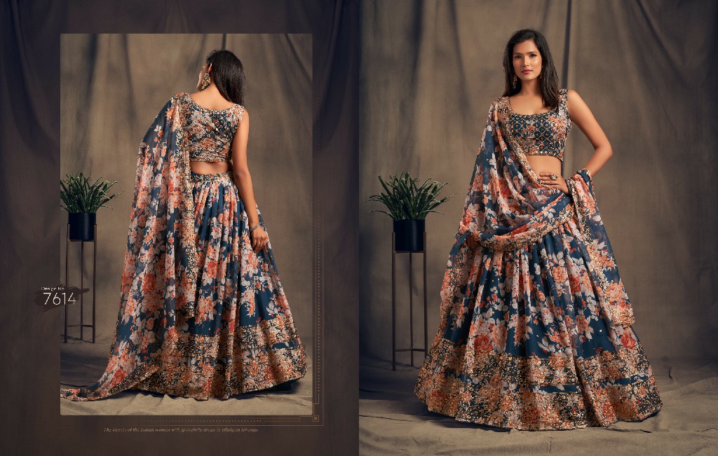 Zeel Clothing Floral Vol-2 Wholesale Designer Lehengas Catalog