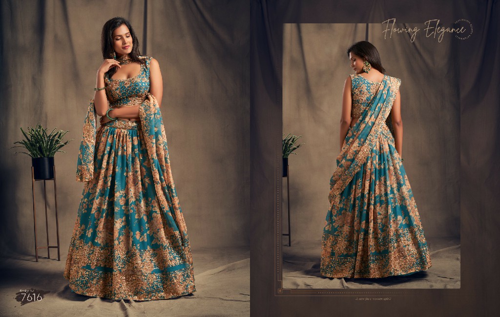 Zeel Clothing Floral Vol-2 Wholesale Designer Lehengas Catalog