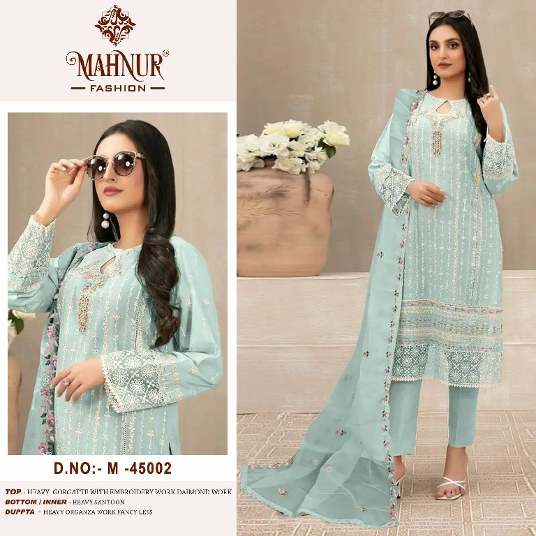 Mahnur Vol-45 Wholesale Indian Pakistani Style Salwar Suits