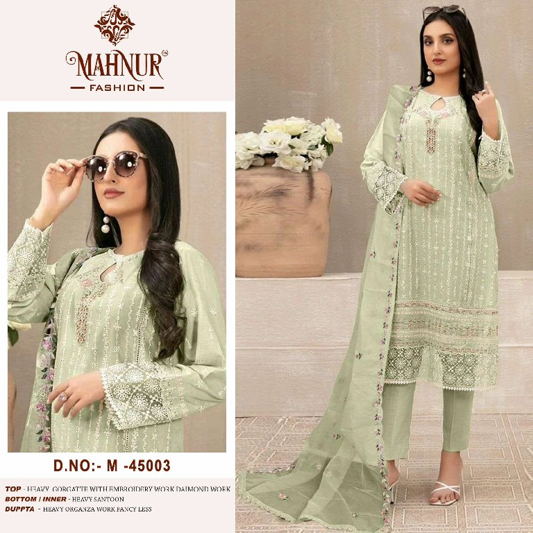 Mahnur Vol-45 Wholesale Indian Pakistani Style Salwar Suits