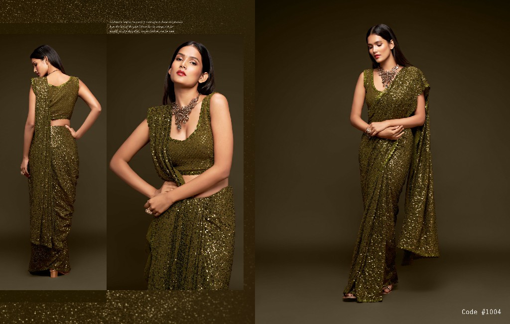 Zeel Clothing Starlit Saree Vol-1 Wholesale Function Wear Sarees