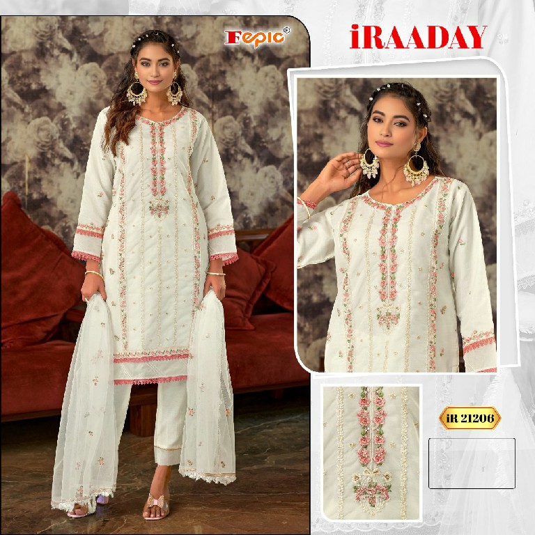 Fepic Iraaday IR-21206 Wholesale Indian Pakistani Concept Suits