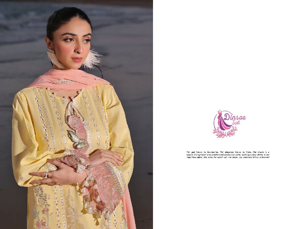 IZELA VOL 1 BY DINSAA SUIT FANCY HEAVY DESIGN PAKISTANI SALWAR KAMEEZ