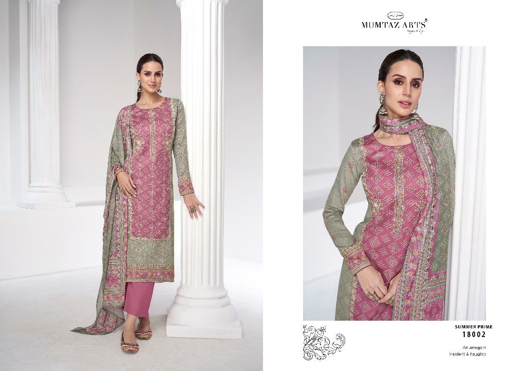 MUMTAZ ARTS SUMMER PRIME EXCLUSIVE JAM SATIN DIGITAL PRINT PAKISTANI SALWAR SUIT