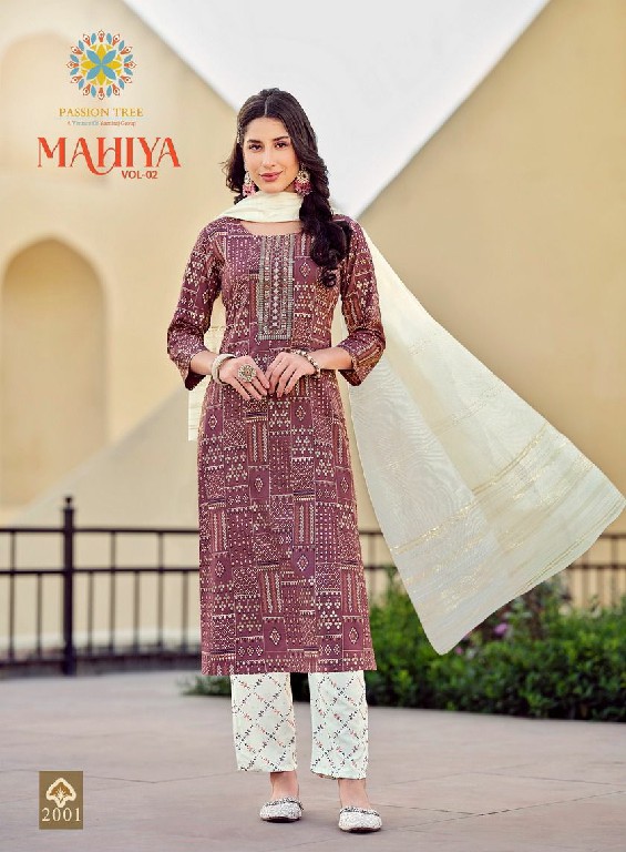 PASSION TREE PRESENTS MAHIYA VOL 2 OCCASION WEAR FULL STITCH BIG SIZE SALWAR SUIT